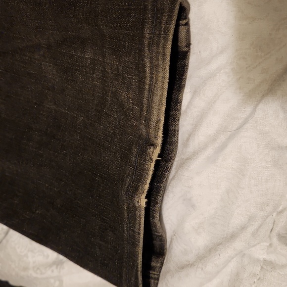 True Religion Straight Leg Black Jeans Vintage Y2K - Picture 5 of 6